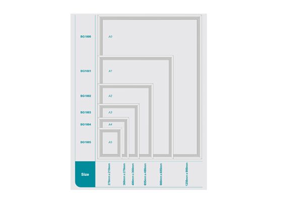 poste frames mitred corner A0 A5 ingle sided2