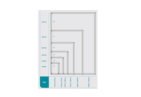 poster frames plastic corner a0 05 2