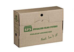 Foolscap Archive Box