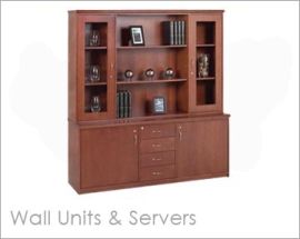 wall units and servers