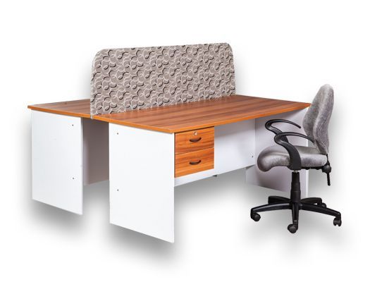 melamine desking e space desk fabric