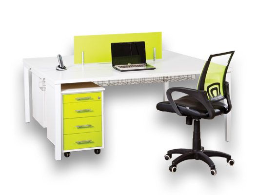 melamine desking euro colour desk