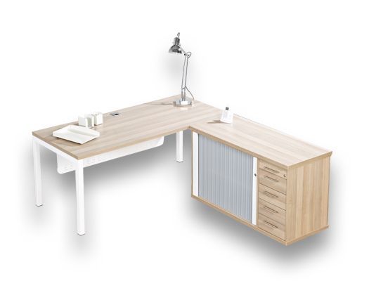 melamine desking euro2 managerial workstation