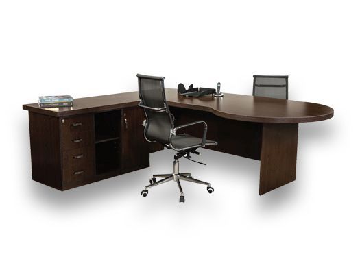 melamine desking miami desk confrence end