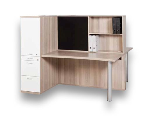 melamine desking universalpremier 2wayworkstation