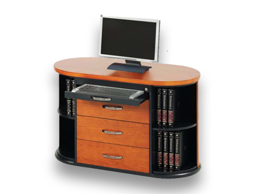 veneer desking bean2 computerstand