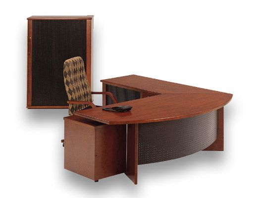 veneer desking herrwood l extension