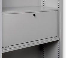 lockable shelf door