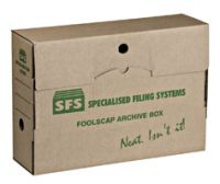Foolscap Archive Box