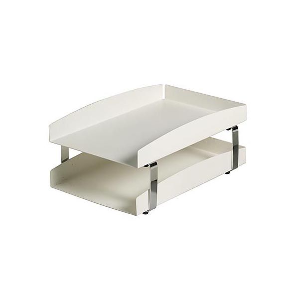 Life Steel Letter Tray 2 Tier