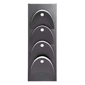 Wall Mounted, D-Line Magazine Holder