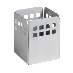Square Punch Steel Pencil Cup