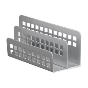 Square Punch Steel Letter Holder
