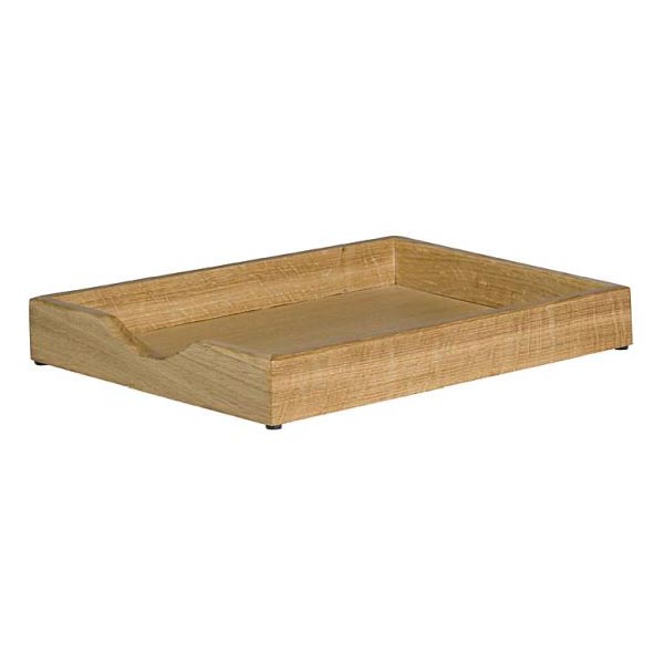 Executive Wooden Solid Wood Letter Trays A4 Single - Image 2
