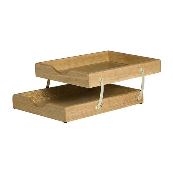 Executive Wooden Solid Wood Letter Trays