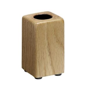 Executive Wooden Solid Wood Gem Clip Holder