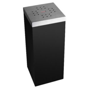 Large Ashtray Bin with a Stainless Lid